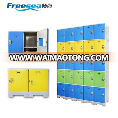 ABS plastic electronic smart gym school locker